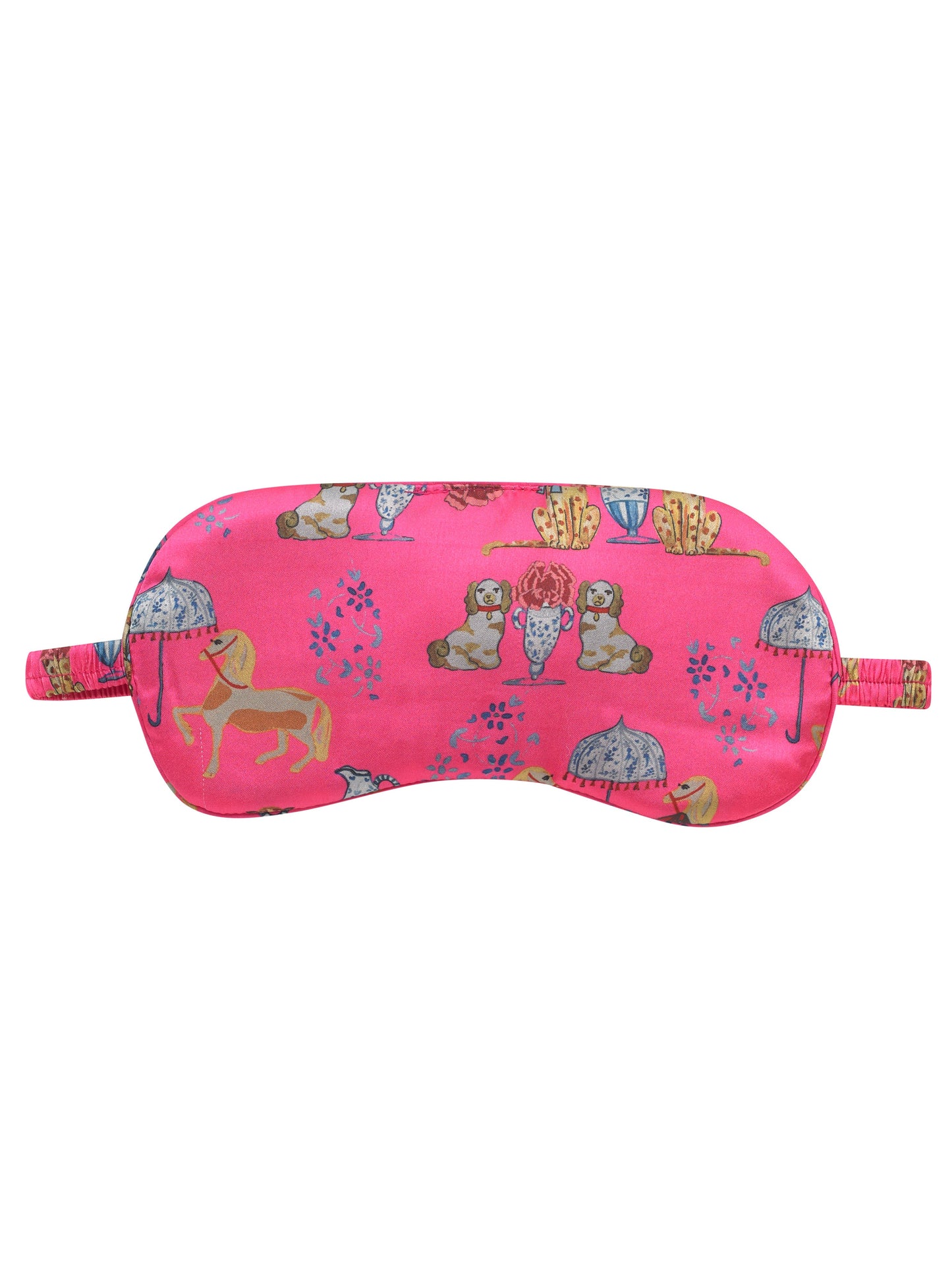 Eye Mask Satin Ceramic Chinoserie
